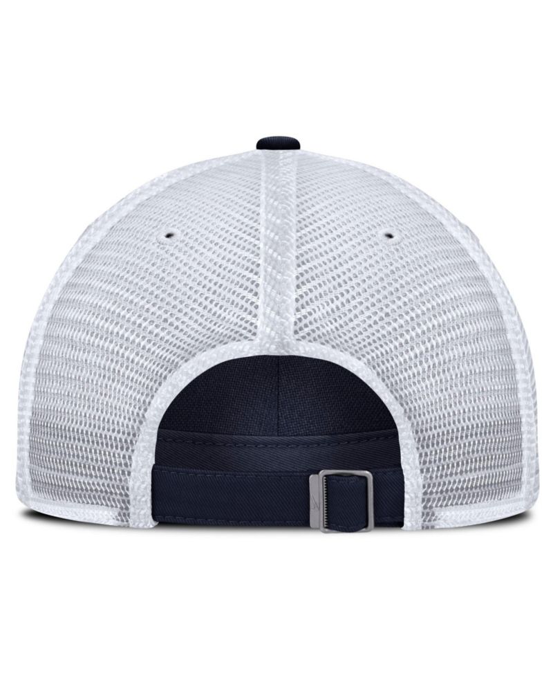 Men's Navy/White Tampa Bay Rays Club Trucker Adjustable Hat
