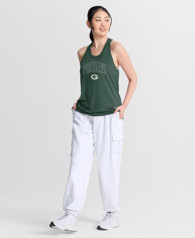 Women's Green Bay Packers Primetime Tri-Blend Dri-FIT Tank Top