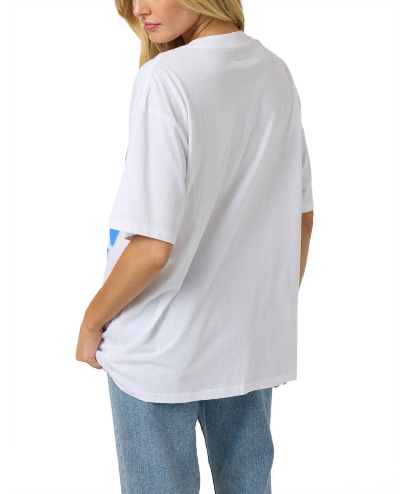 Women's Tropic Meltdown Oversized Crewneck Cotton T-Shirt