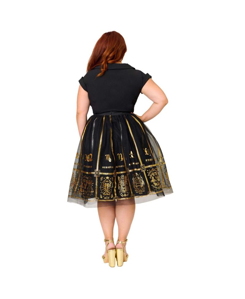 Plus Size Brilliance Swing Skirt