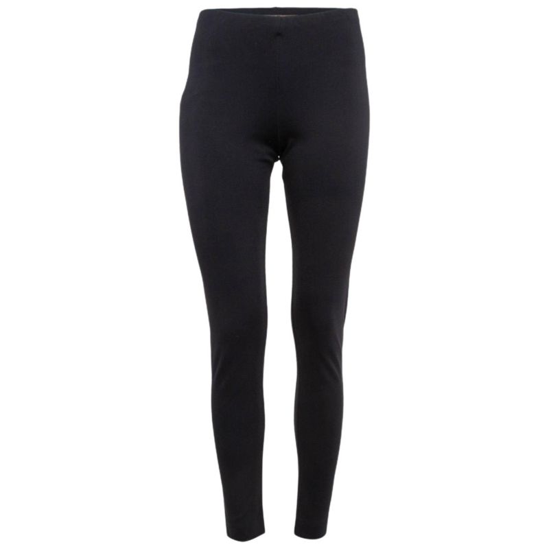Women's Navy Blue Stretch Knit Leggings