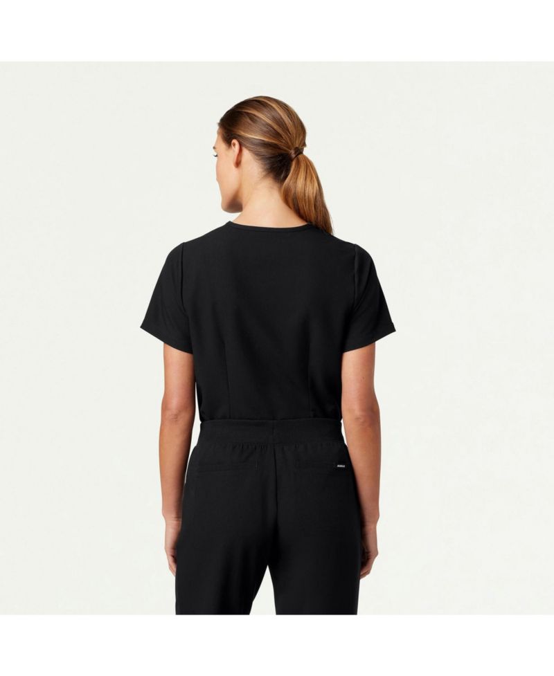 Women's Classic V-Neck Scrub Top with 1 Pocket