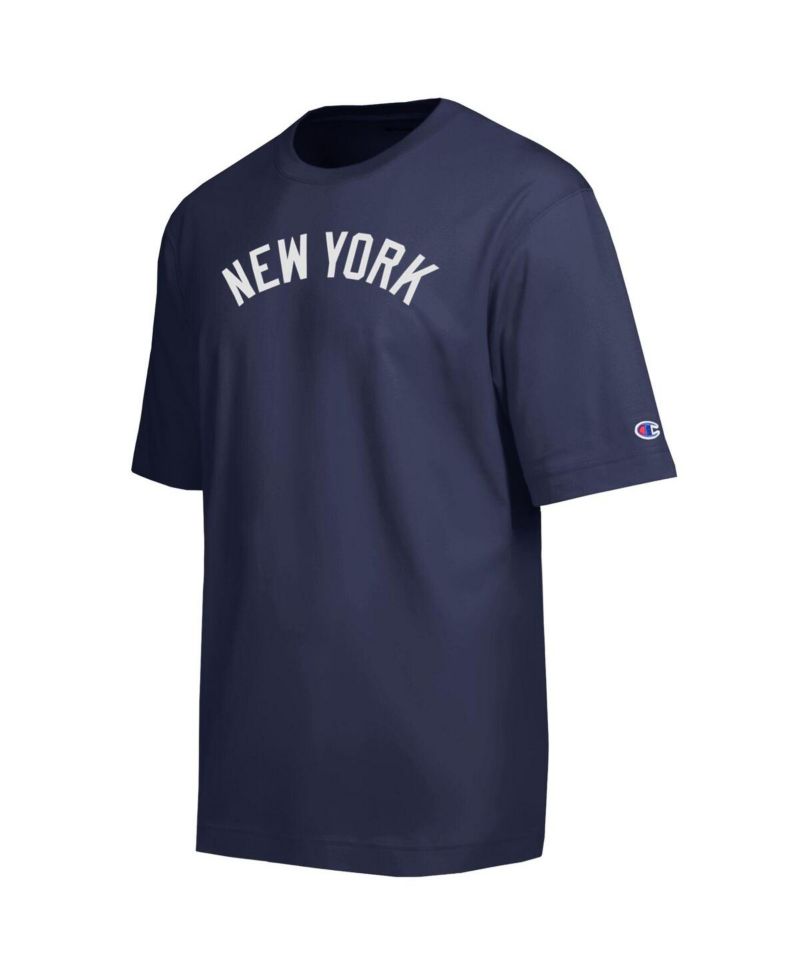 Men's Navy New York Yankees All Star Chenille Wordmark T-Shirt