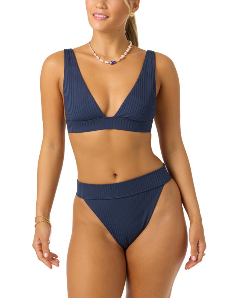 Shorebreak Rib Cancun Top and High-Rise Bikini Bottom