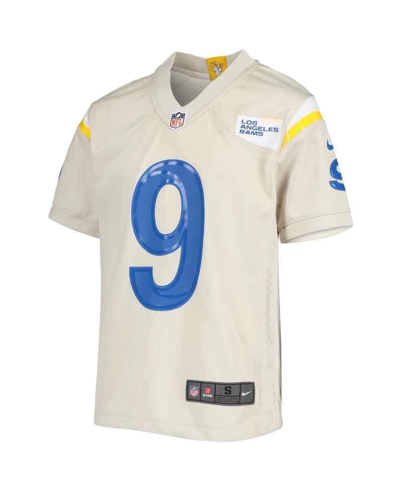 Big Boys Matthew Stafford Bone Los Angeles Rams Game Jersey