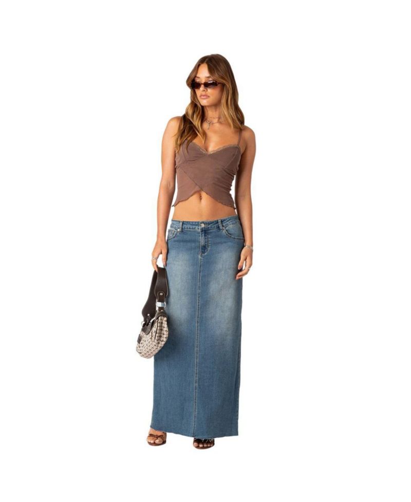 Women's Crossover Mesh Tank Top