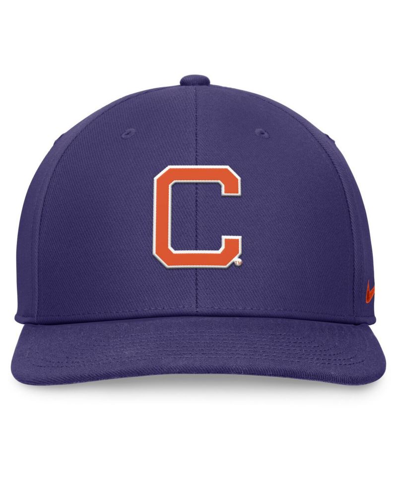 Men's Purple Clemson Tigers Primetime Pro Snapback Hat