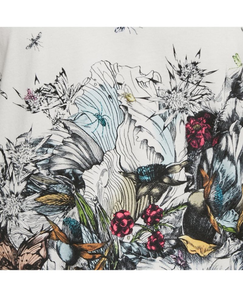 Men's Floral Print Jersey T-Shirt