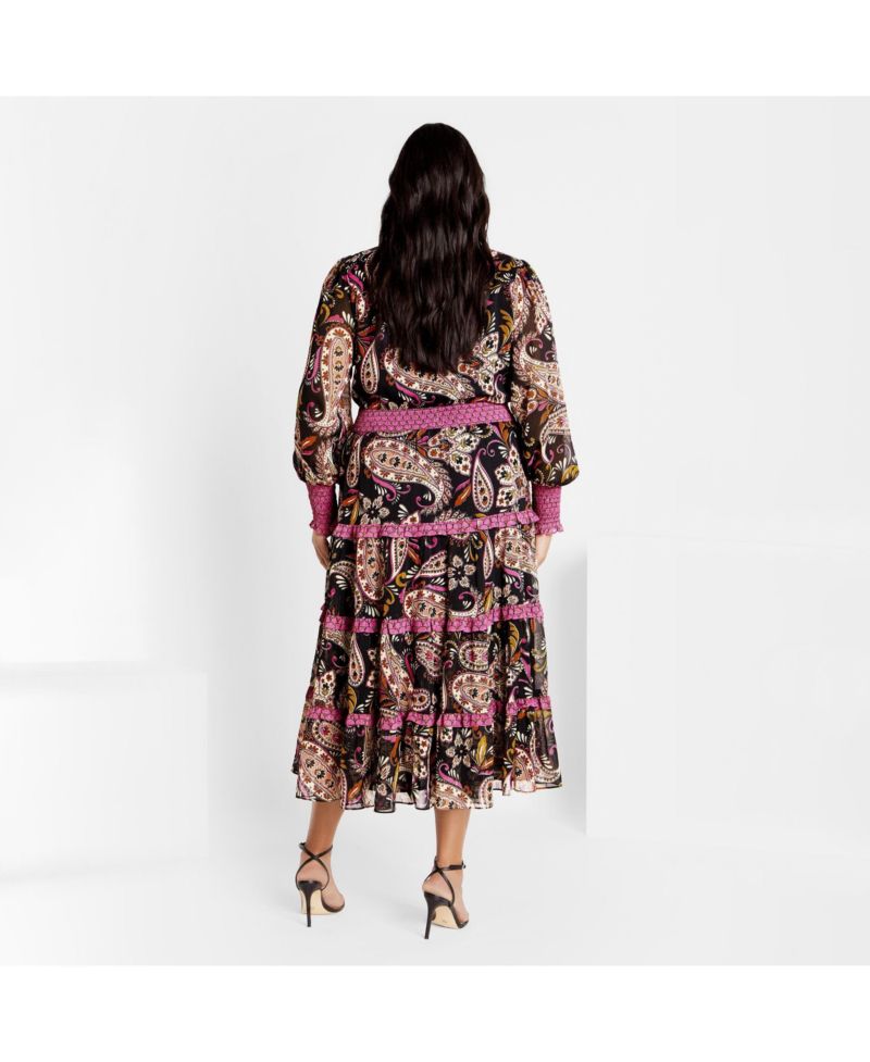 Plus Size Gwendolyn Print Dress