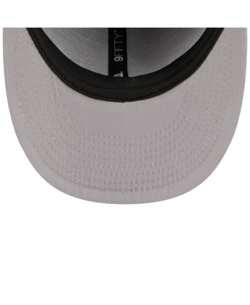 Men's Black Kyle Larson Patriotic Eagle Flag A-Frame 9FIFTY Snapback Hat