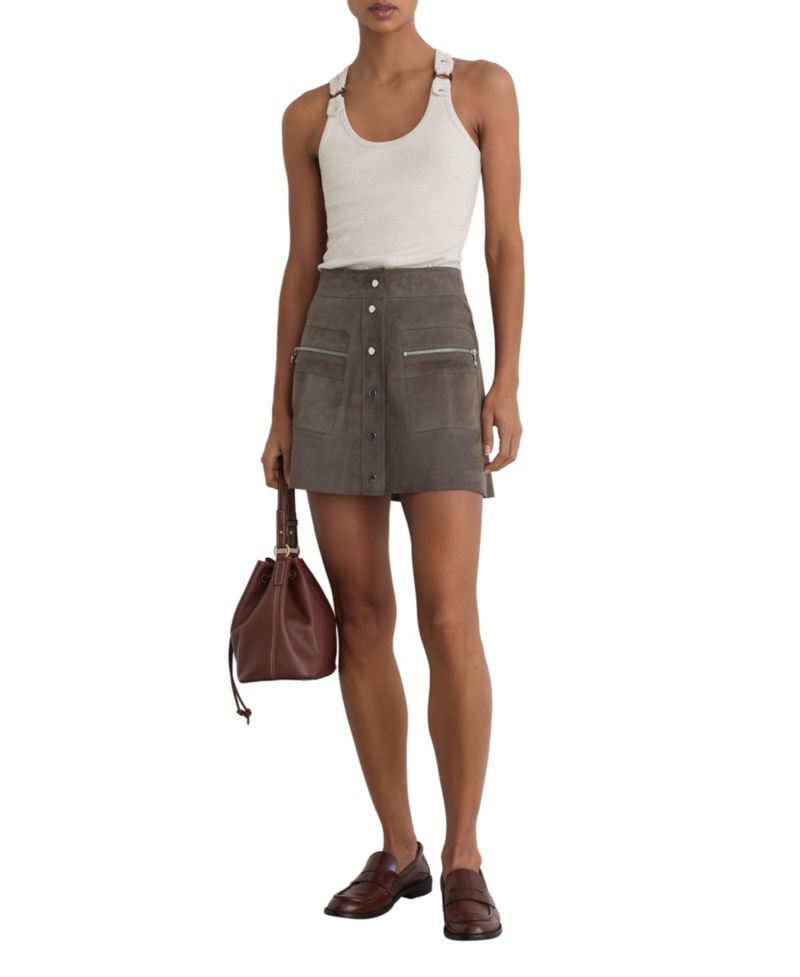 Women's Tia Mini A-Line High-Waisted Skirt
