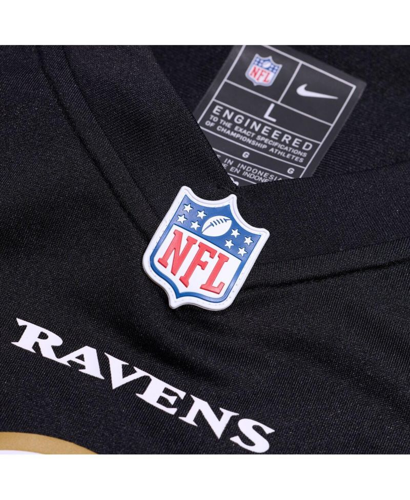 Men's Lamar Jackson Black Baltimore Ravens Alternate Game Jersey