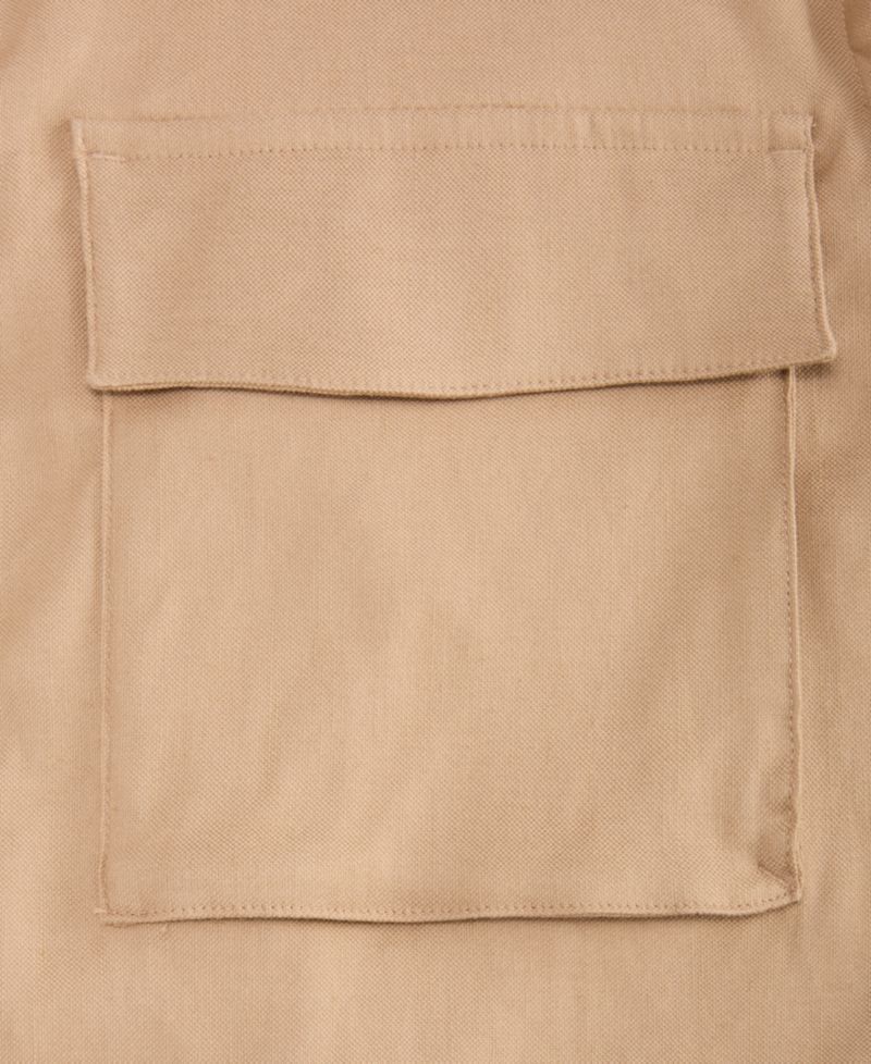 Men's Long-Sleeve Linen- Blend Tech Shirt Jacket, Macy's Exclusive