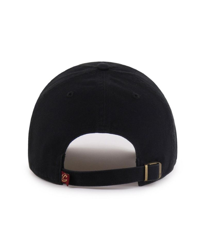 Men's Cleveland Cavaliers Black on Black Clean Up Adjustable Hat