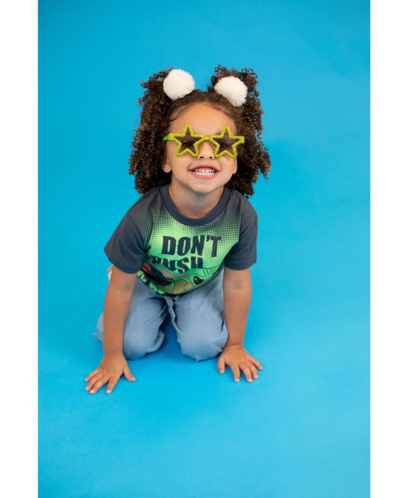 Baby Boy's (12M-18M) The Mandalorian Yoda T-Shirt and Mesh Shorts Outfit Set
