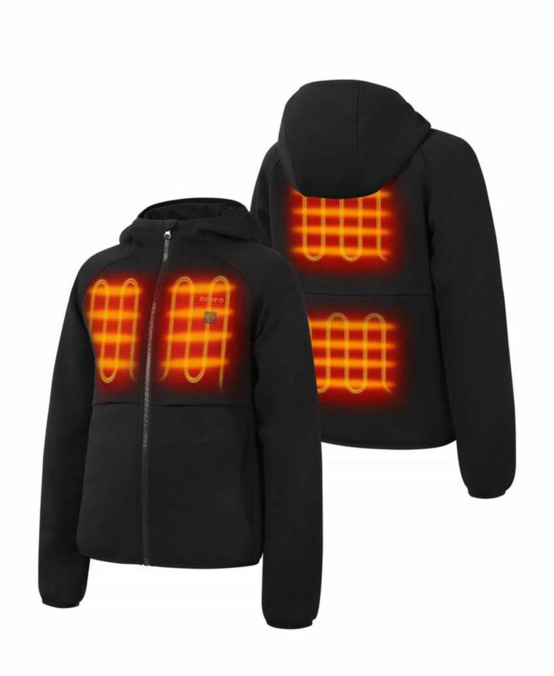 Kids' Unisex S TO XL 4-Zone Heated Fleece Hoodie
