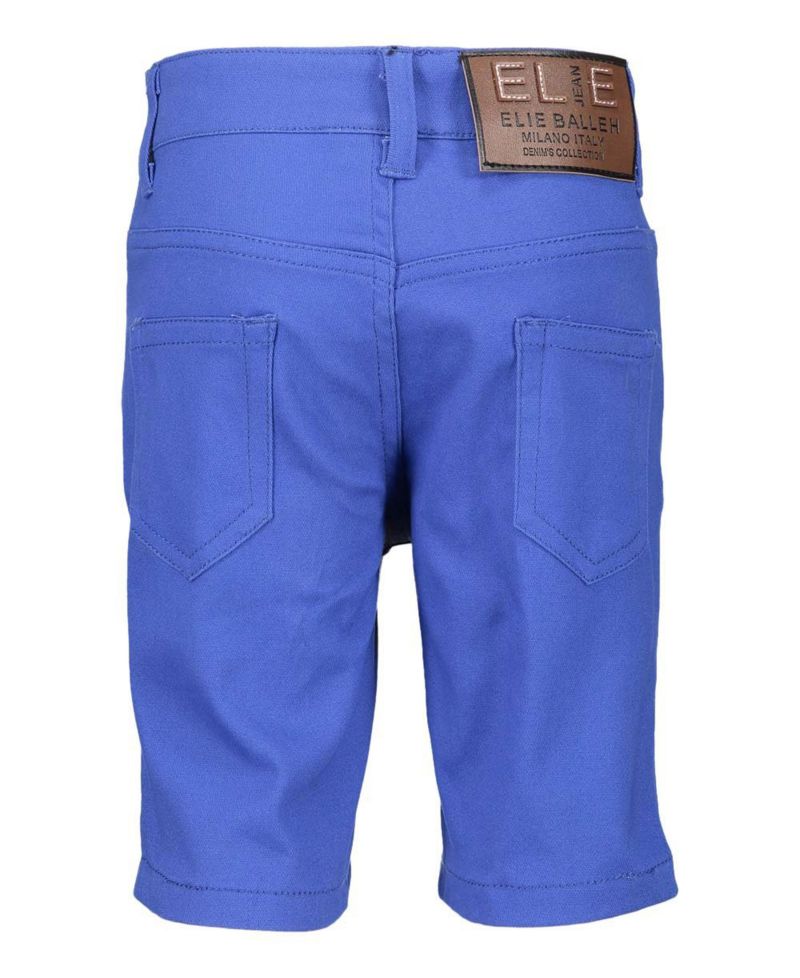 Big Boys Royal Blue Cotton Twill Short