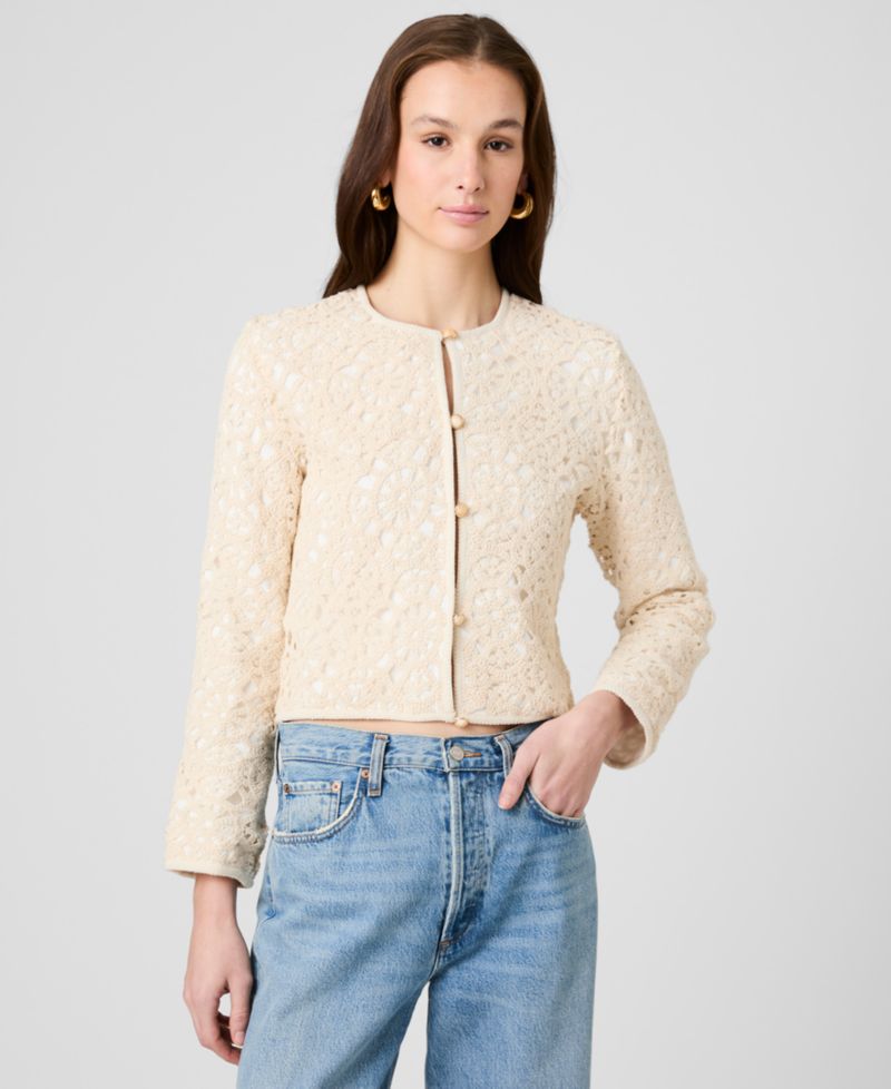 Women's Textured Slim Fit Jacket