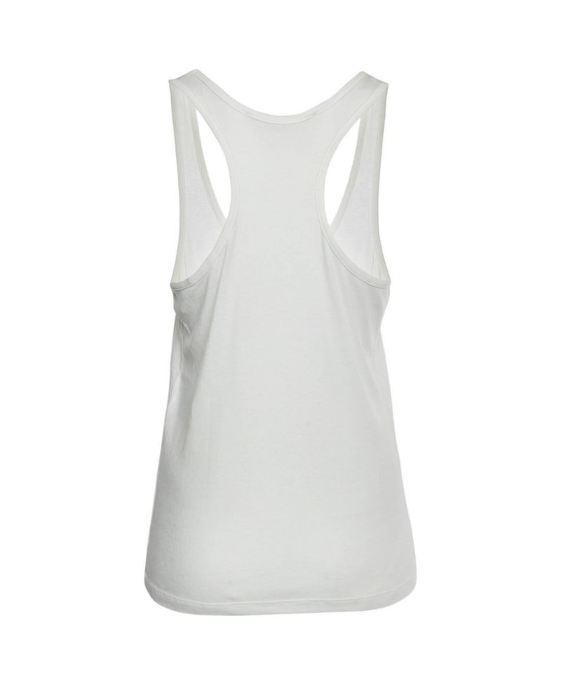 Women's Bird Print Cotton Knit Racerback Tank Top