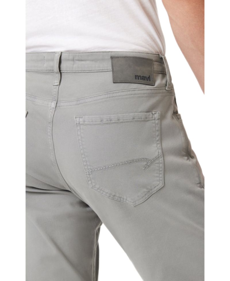 Men's Matt Relaxed Straight-Leg Casual Twill Pants