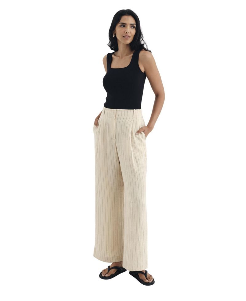 Women's Mara High-Waist Wide-Leg Trousers