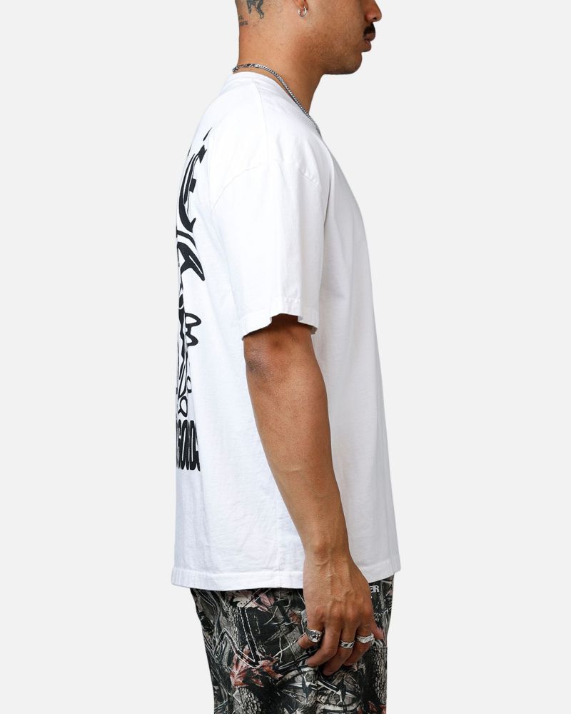 Men's Bulldog Heavyweight T-Shirt - White L