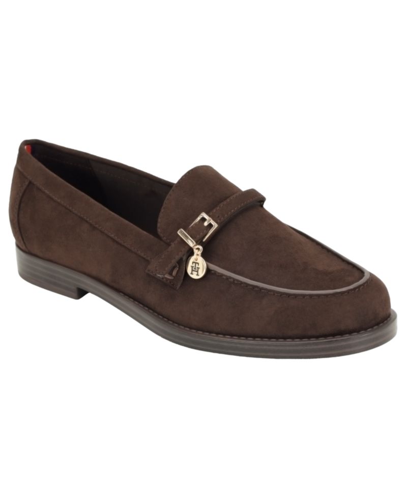 Women's Maxline Charm Buckle Strap Slip-On Dress Loafers