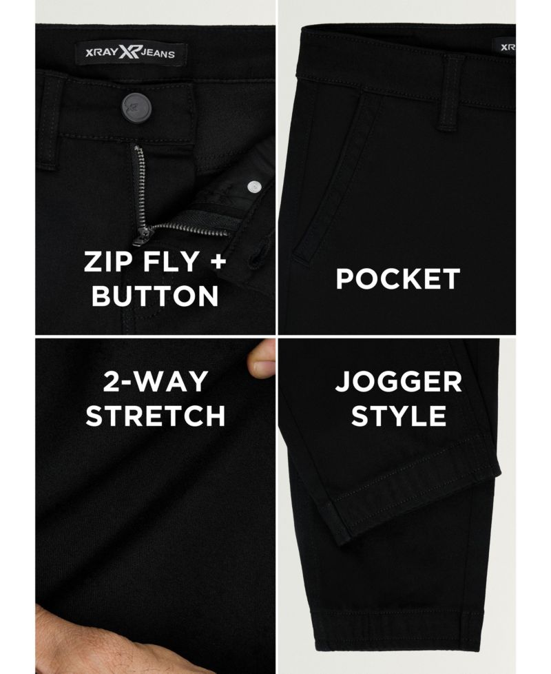 Big Boys 8 - 18 Flex Waist Jogger Commuter Pants