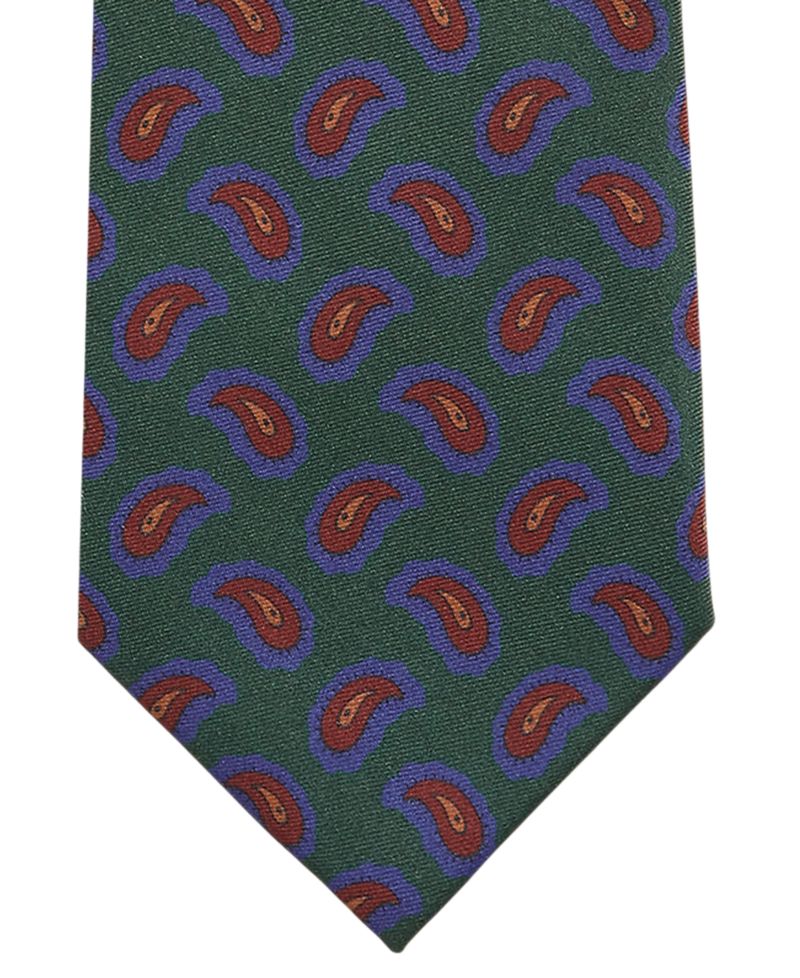 Men's Paisley Silk Twill Tie