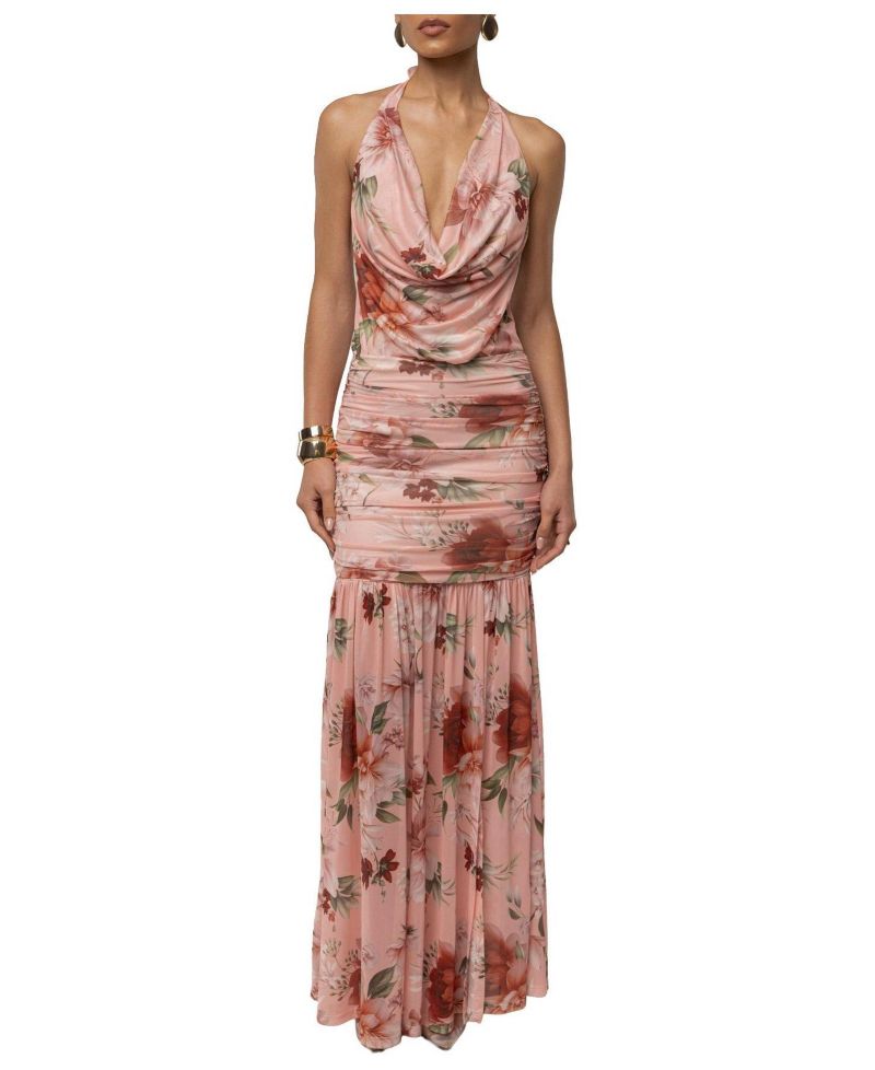 Women's Petals And Poetry Maxi Dress