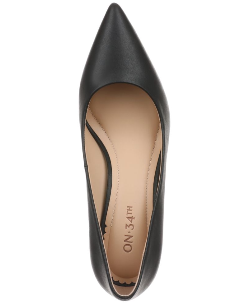 Mariahh Pointed-Toe Stiletto Heel Pumps