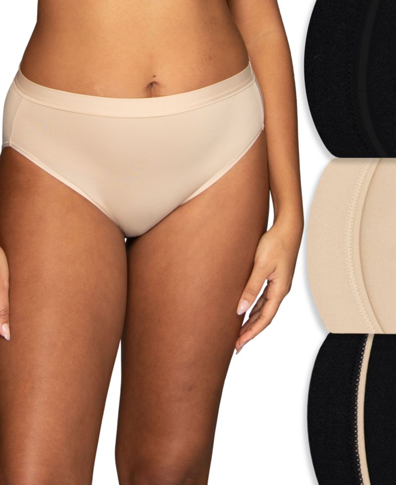Women's Beyond Comfort Ultimate Stretch Hi-Cut Brief, 3-Pack