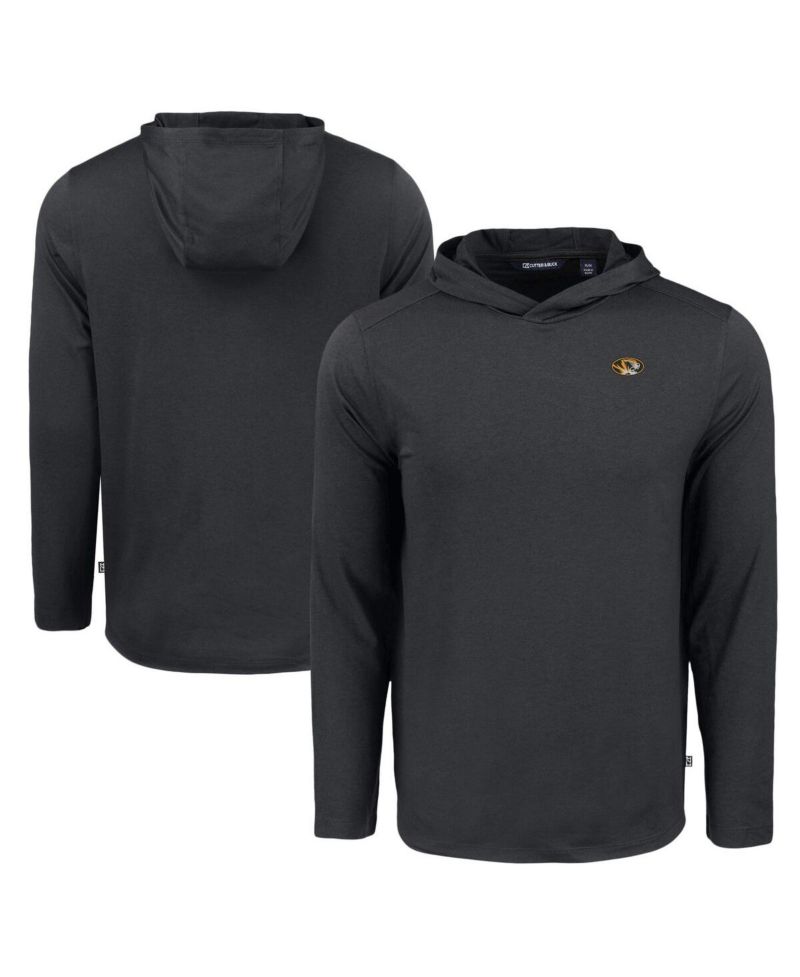 Men's Black Missouri Tigers Coastline Epic Comfort Eco Long Sleeve Hoodie T-Shirt