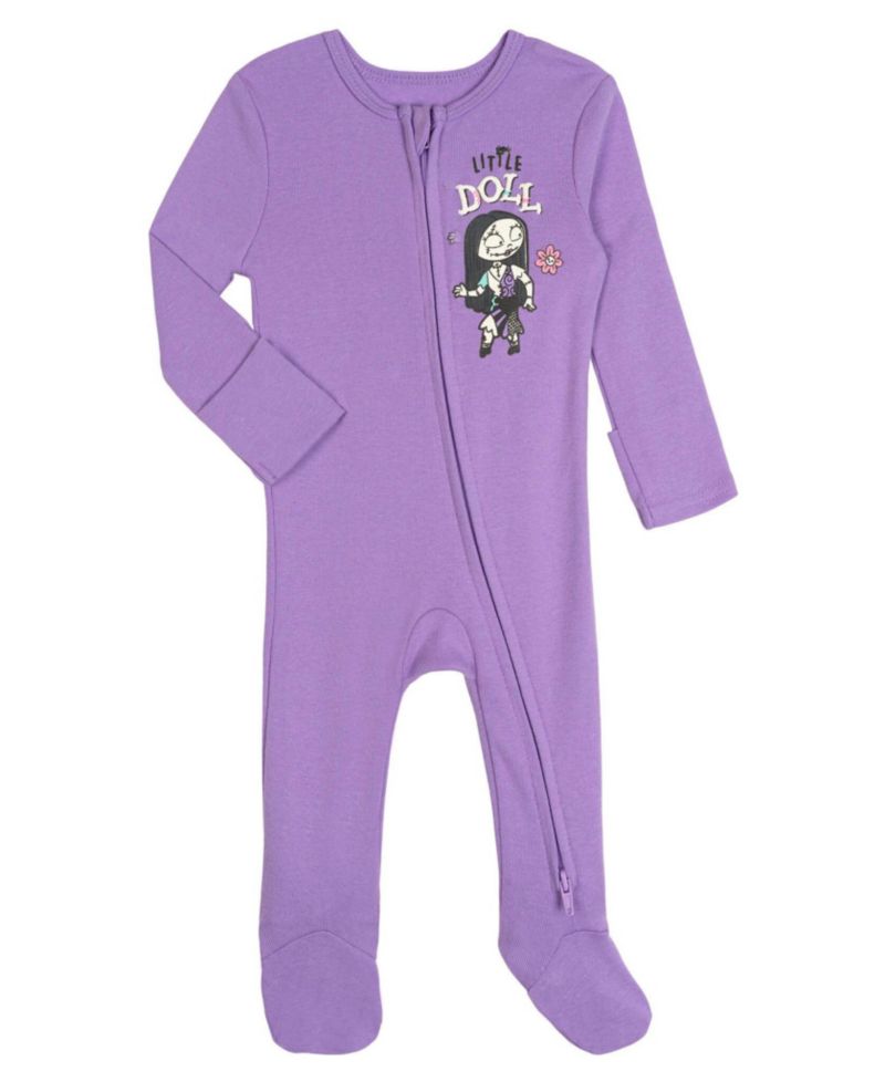 Minnie MouseBaby Girls' (new born to 24 M ) 2-Pack Footed Sleep N' Play Coveralls