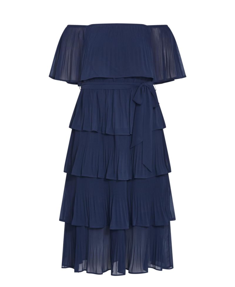 Women's Night Garden Tier Midi Dress