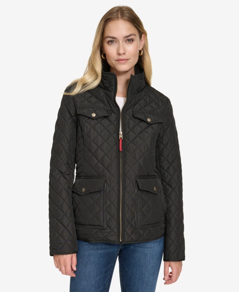 Nautica Women's Solid Quilted Jacket