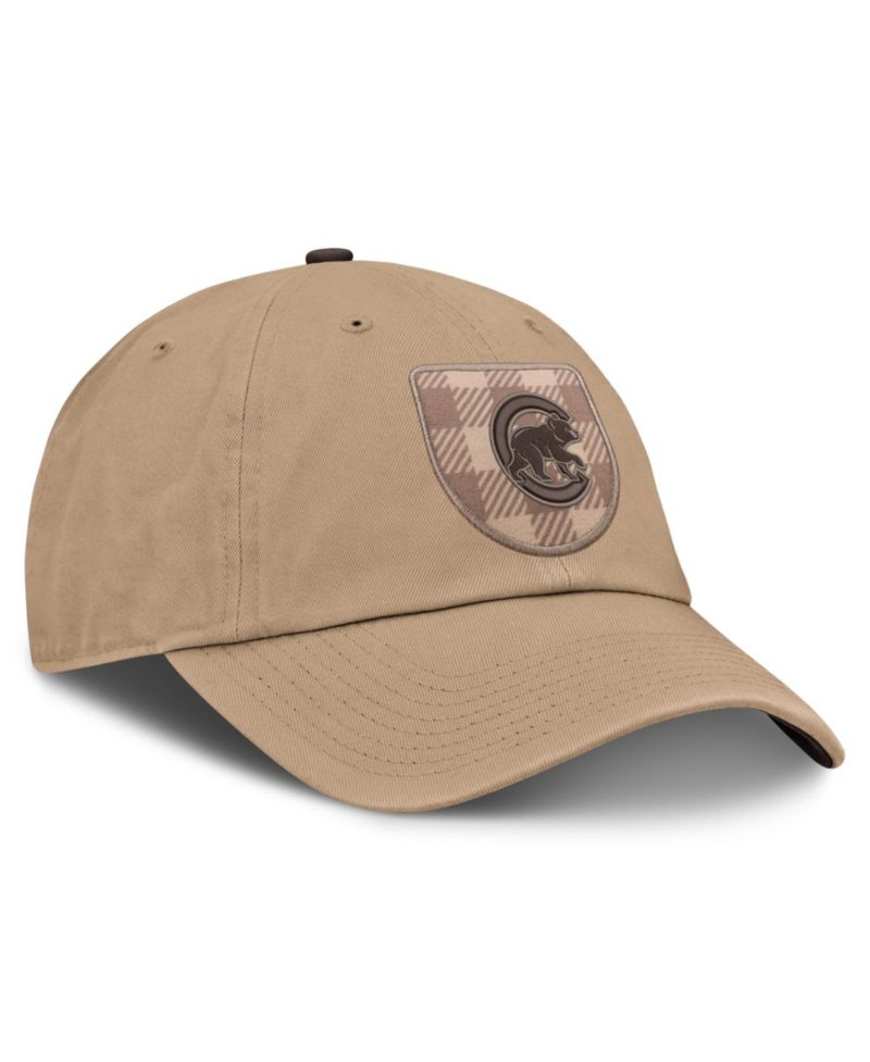 Men's Light Brown Chicago Cubs Statement Club Adjustable Hat