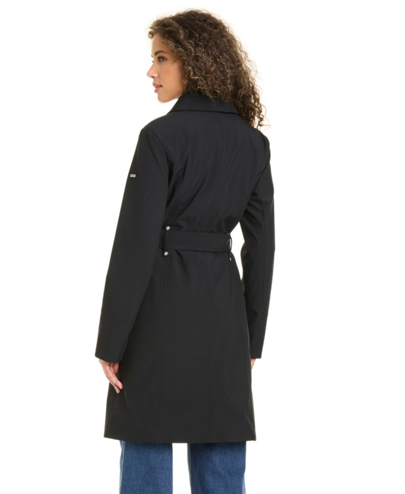 Women's Belted Softshell Coat