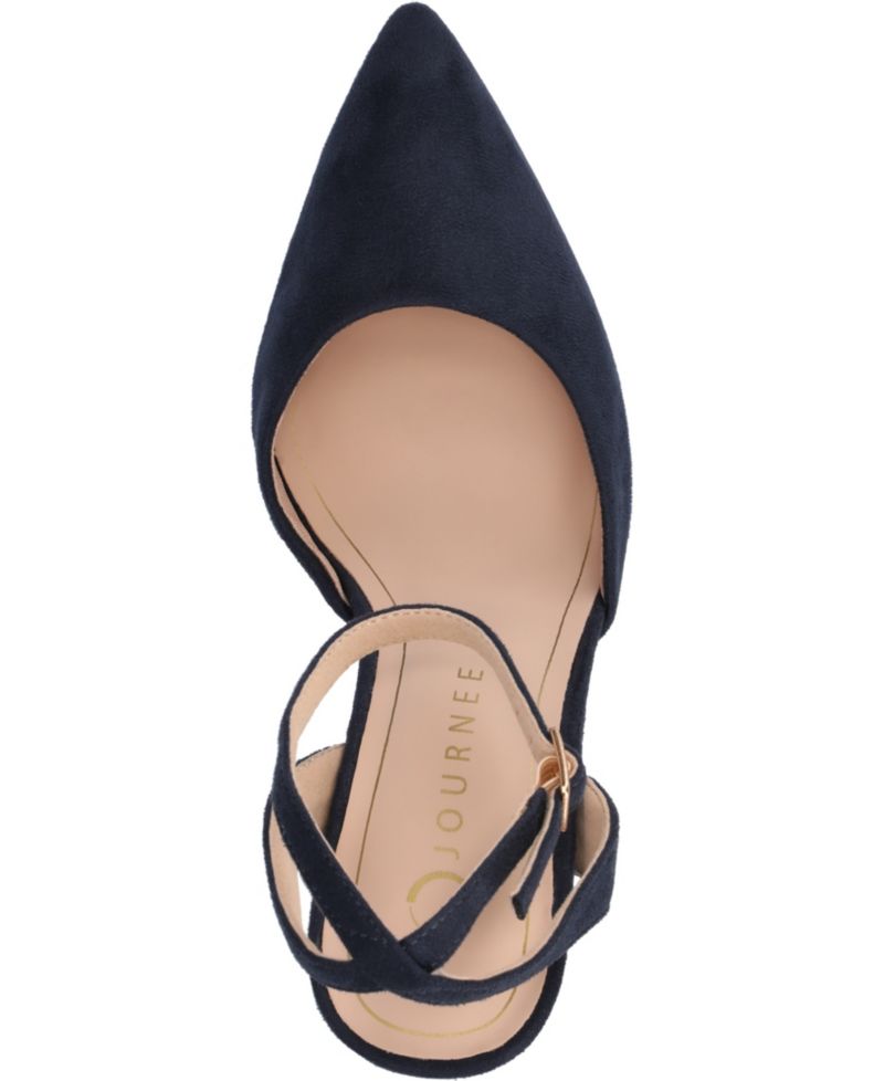 Women's Tyyra Ankle Strap Block Heel Pumps