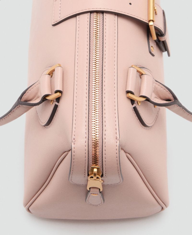 Women's Large Buckle Bowling Bag