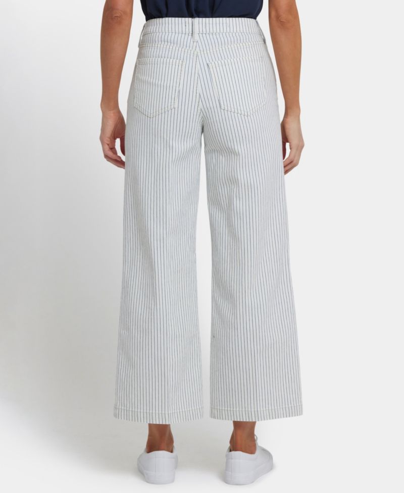 Women's High Rise Teresa Wide Leg Ankle Jeans
