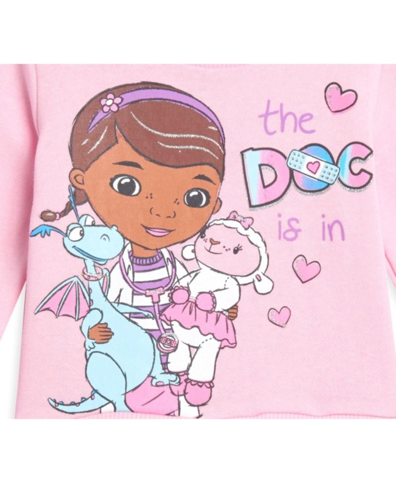 Girls Fleece Sweatshirt Dress