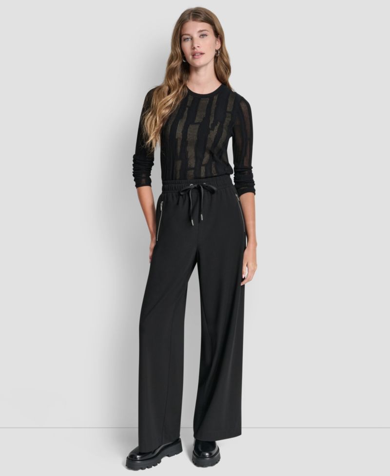 Women's Pull-On Wide-Leg Pants