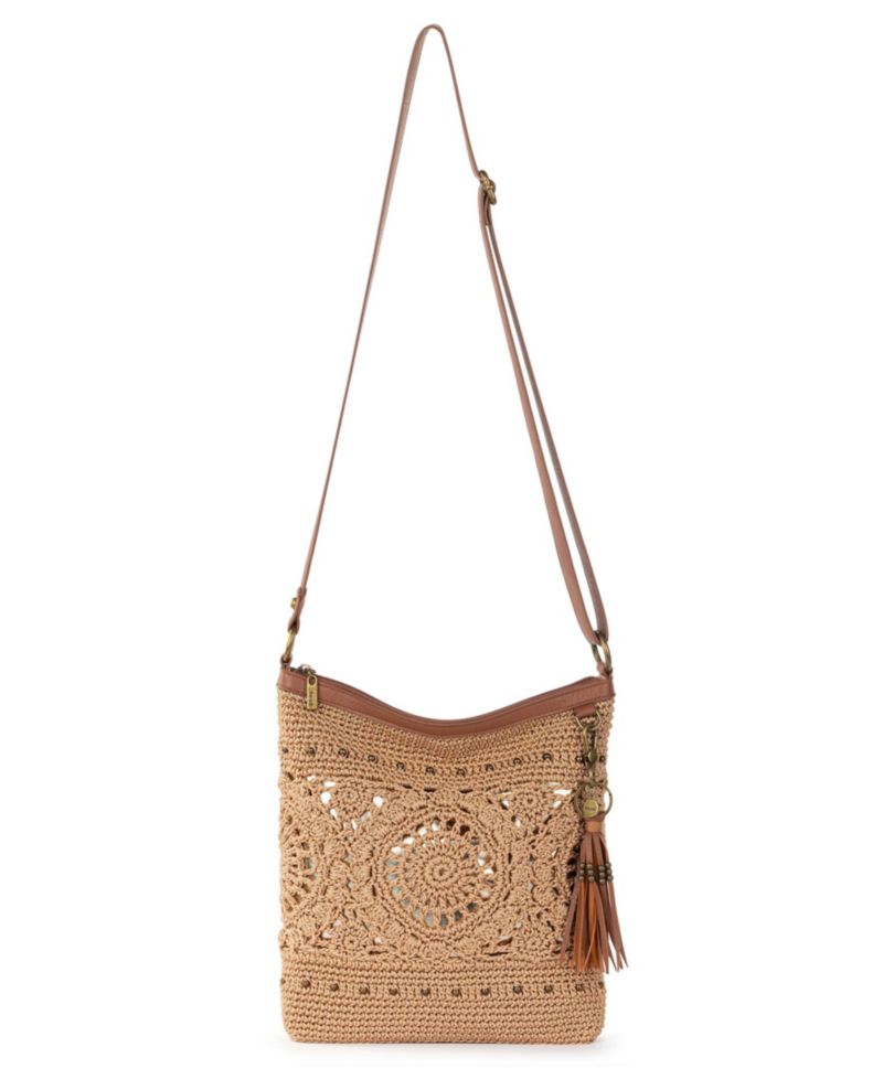 Women's Lucia Crochet Small Crossbody Bag