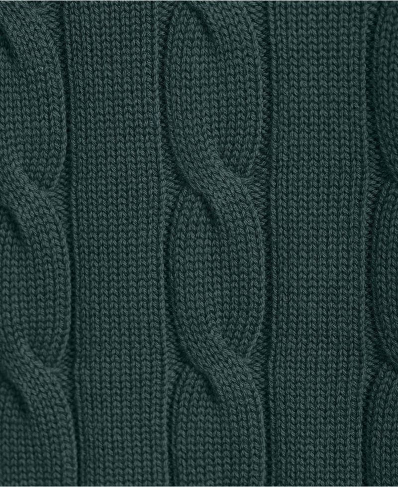 Men's Long Sleeve Drifter Cable Crewneck Sweater