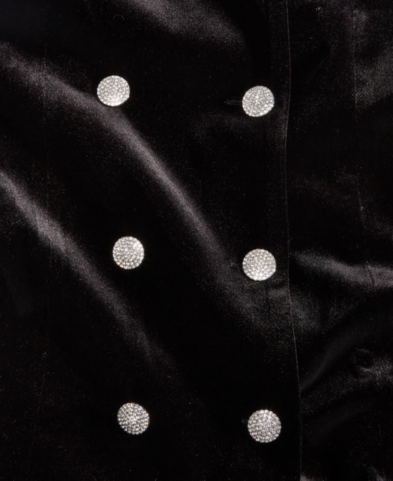 Women's Velvet Blazer Dress