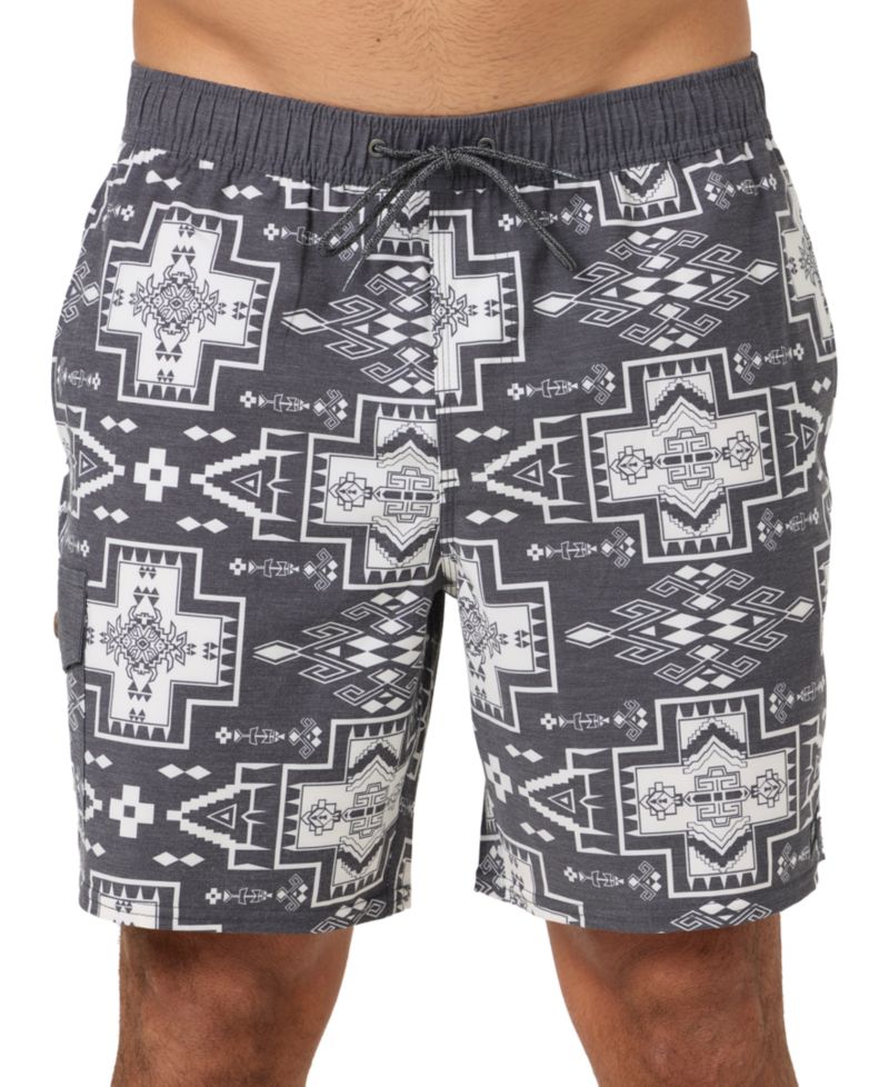 Men's Hermosa Retro Slim-Fit Swim Trunks