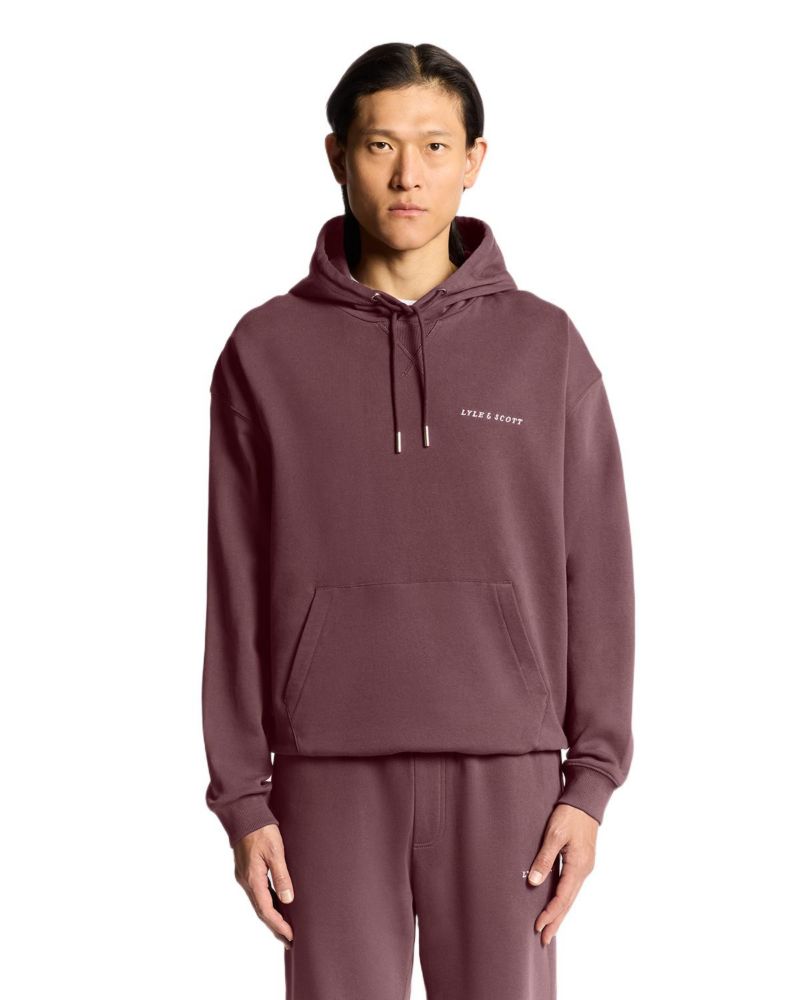 Men's Script Brushback Pullover Hoodie