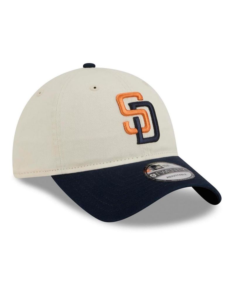 Men's Cream/Obsidian San Diego Padres 2026 City Connect 9TWENTY Adjustable Hat
