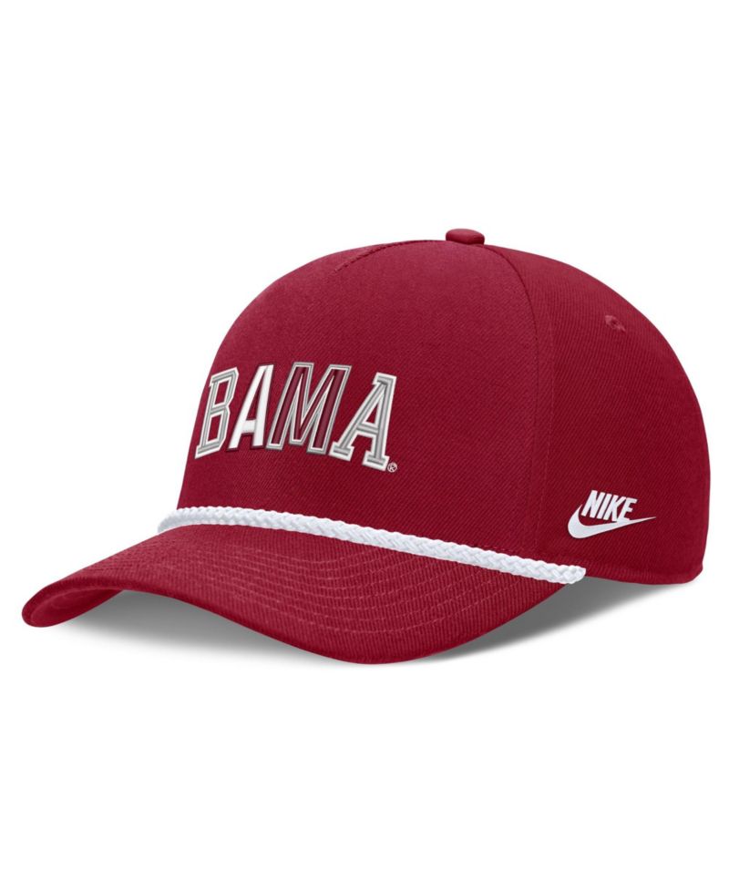 Men's and Women's Crimson Alabama Crimson Tide 2026 Basketball Refresh 5-Panel Rope Rise Hat